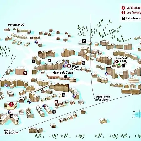 Les Temples Du Soleil Résidence Val Thorens